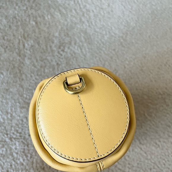 Manu Atelier Mini Cylinder Should Bag in Yellow - never worn - Picture 8 of 9